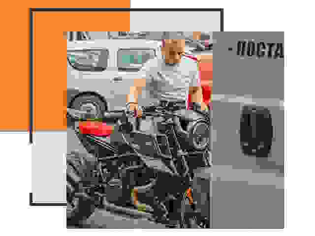 Перевозка мотоцикла по России - Услуги Перевозка-Жгл