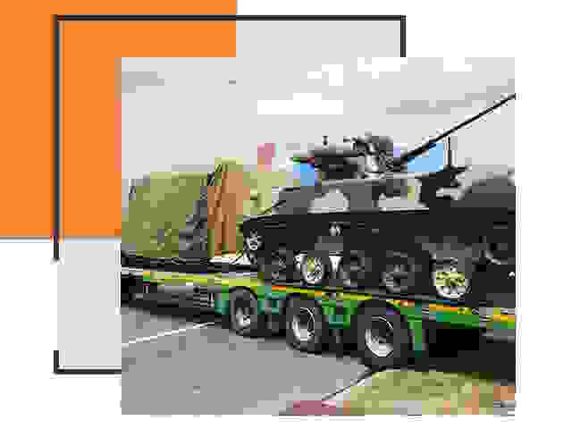 Перевозка военной техники в Жигулевске